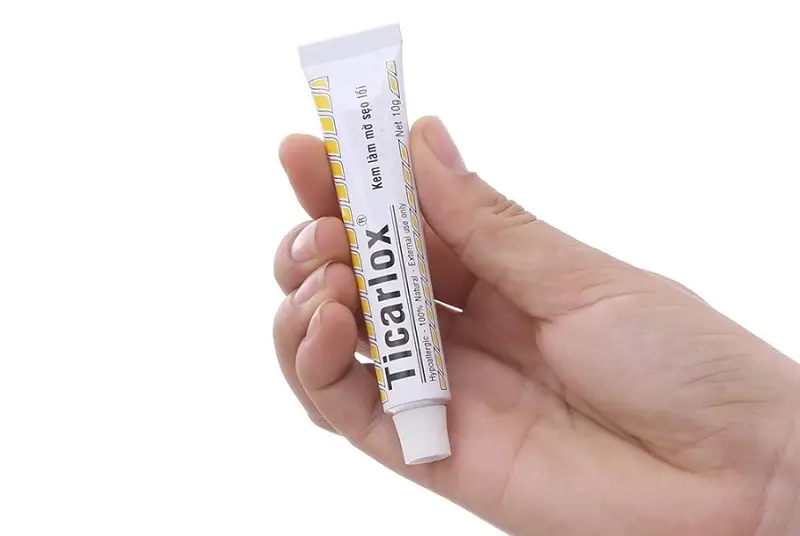 Kem trị sẹo lồi Ticarlox có chiết xuất từ thiên nhiên