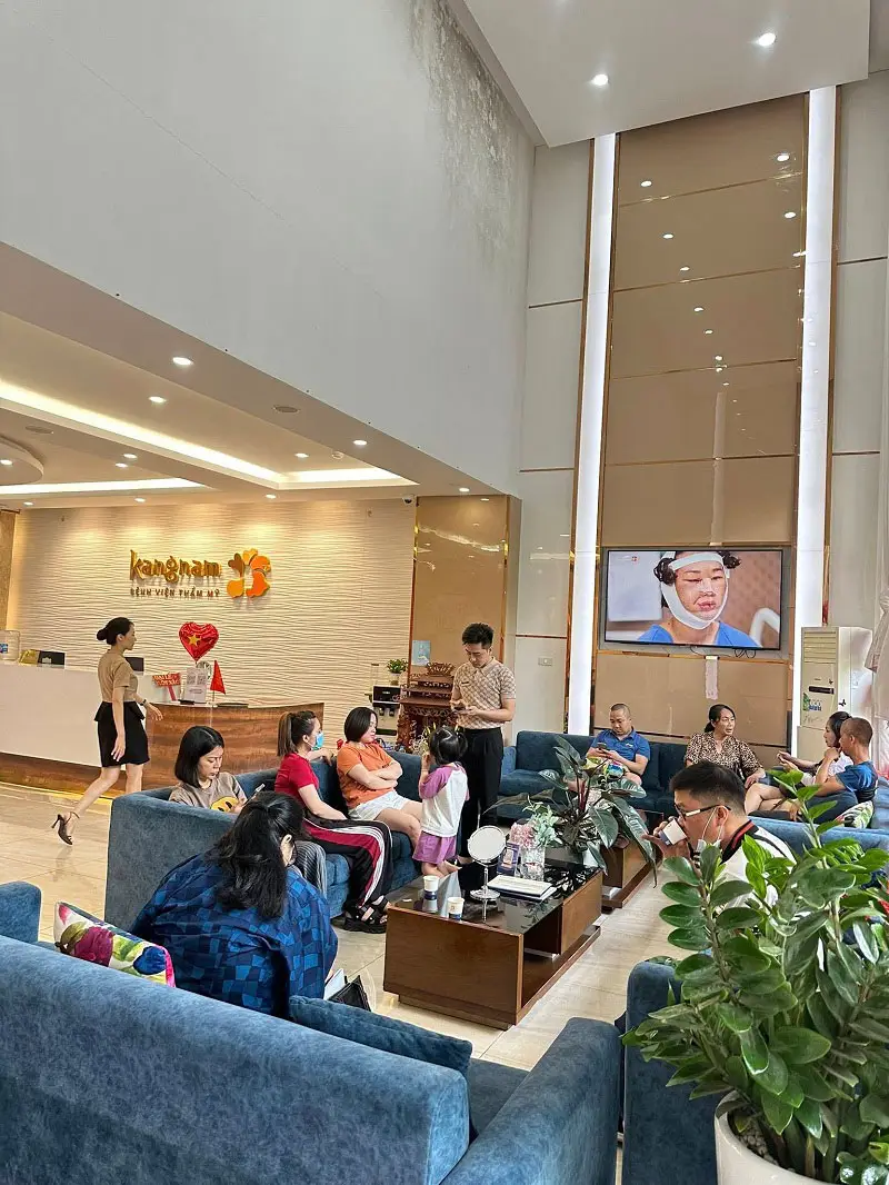 Bệnh viện Thẩm mỹ Kangnam Hà Nội có cơ sở rộng rãi, khang trang