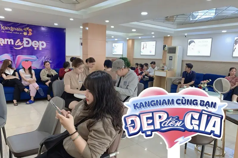 Viện thẩm mỹ Kangnam Cần Thơ thu hút sự quan tâm của đông đảo khách hàng
