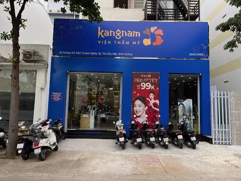 Viện thẩm mỹ Kangnam Bình Dương tọa lạc tại vị trí đắc địa