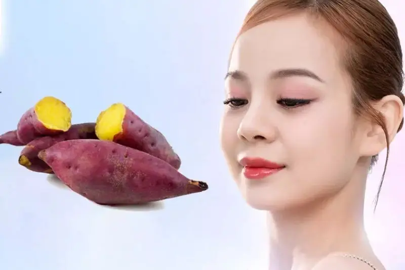 Nâng mũi ăn được khoai lang