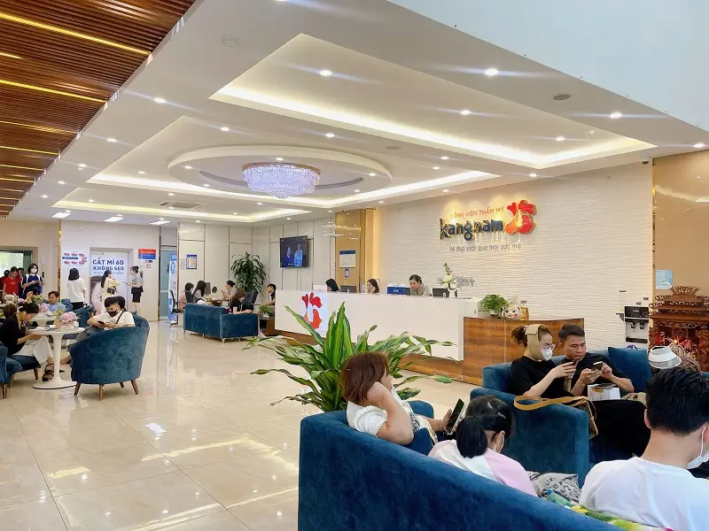 Bệnh viện thẩm mỹ Kangnam Hà Nội được nhiều khách hàng lựa chọn