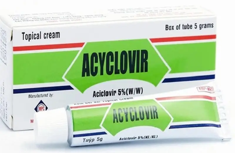 Thuốc trị mụn nước sau phun môi được các bác sĩ chỉ định