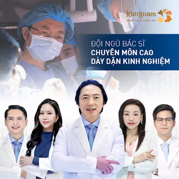 Kangnam quy tụ đội ngũ bác sĩ chuyên môn cao