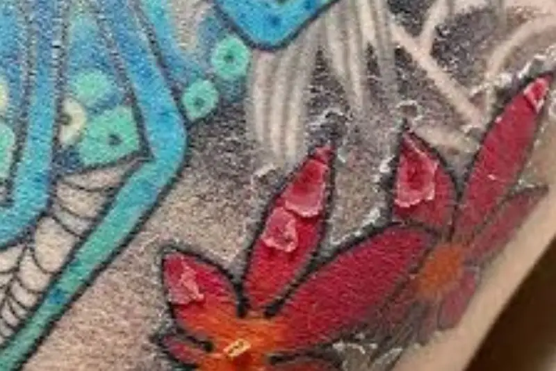 Tránh gãi, bóc vảy