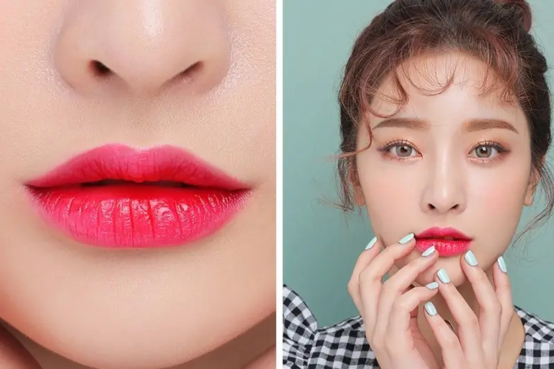 Phun môi không bị già đi nếu chị em lựa chọn được màu môi phù hợp