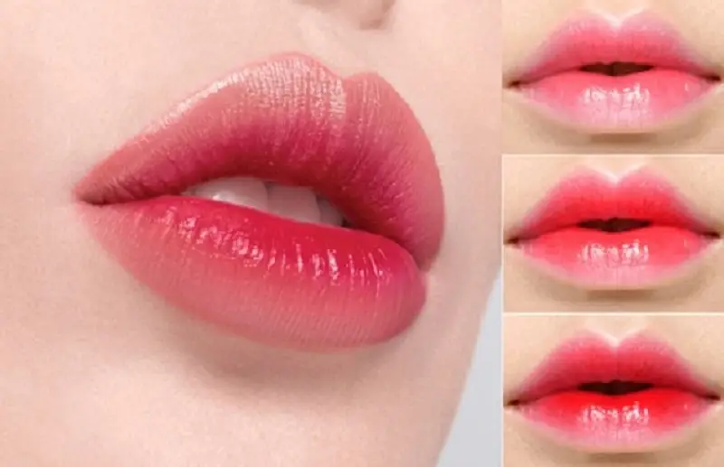 Phun môi Collagen giúp môi lên màu tự nhiên