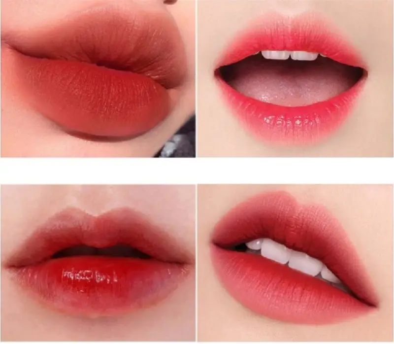 Phun môi xí muội tạo hiệu ứng ombre cho đôi môi