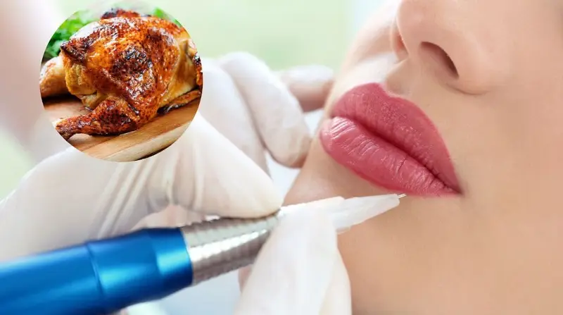 Tránh ăn thịt gà thời gian đầu sau khi phun môi