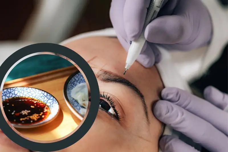 Sau khi xăm không ăn nước tương vì