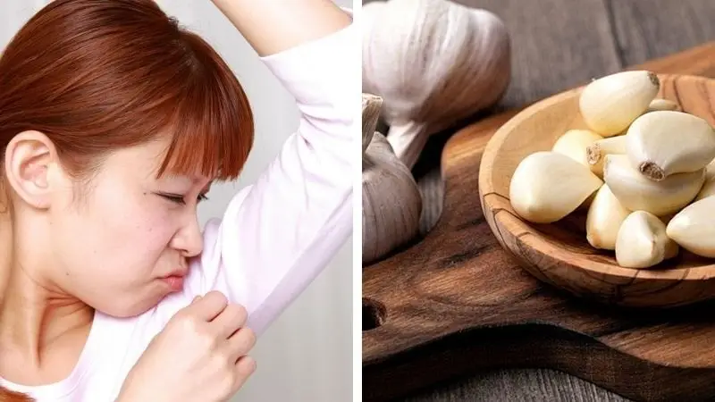 Những người gặp tình trạng hôi nách, ăn tỏi sẽ khiến mùi cơ thể phát triển mạnh hơn