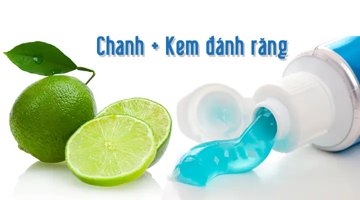 Chanh khi kết hợp cùng kem đánh răng sẽ làm sáng vùng nách