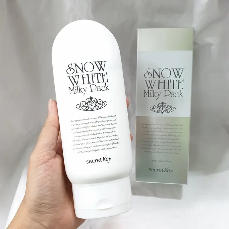 Secret Key Snow White Milky Pack có chiết xuất từ thiên nhiên