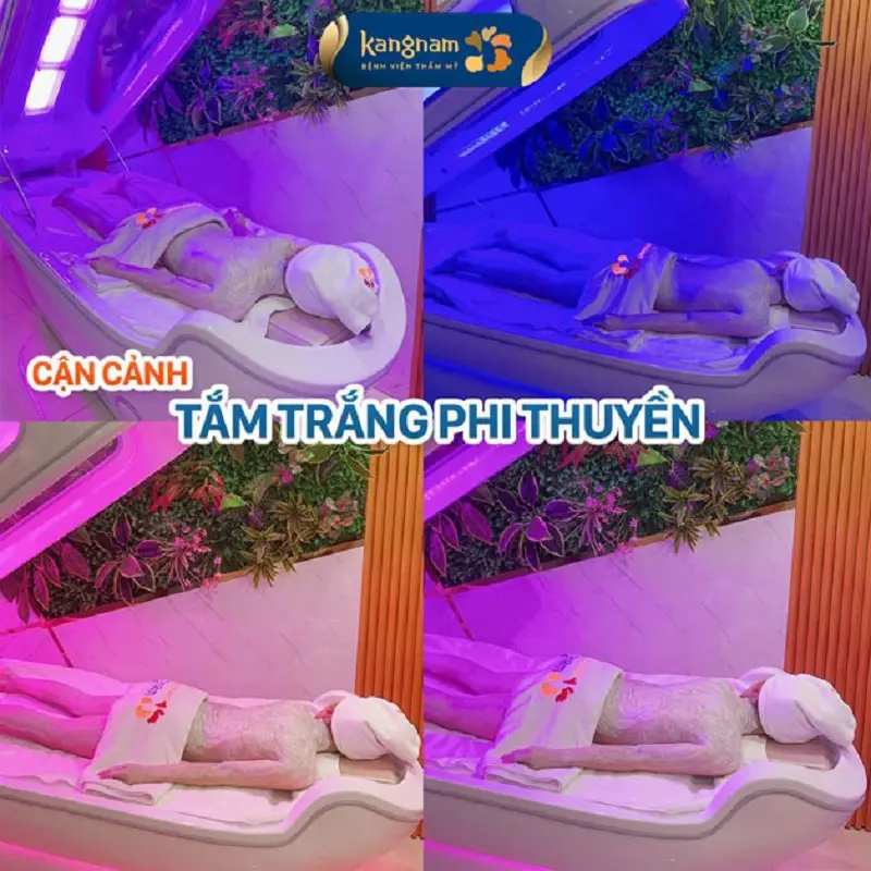 Tắm trắng phi thuyền mang lại hiệu quả vượt trội, an toàn cho làn da