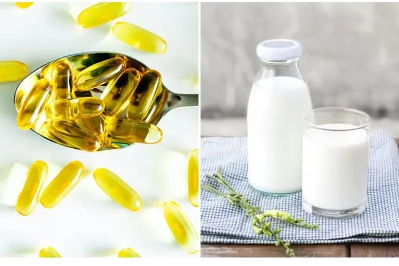 Mặt nạ vitamin E và sữa tươi