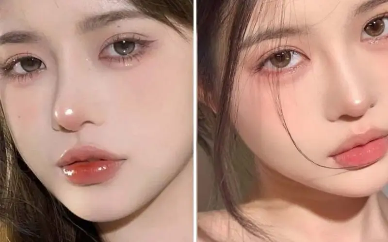 Sử dụng phấn mắt để tạo hiệu ứng bọng mắt đẹp