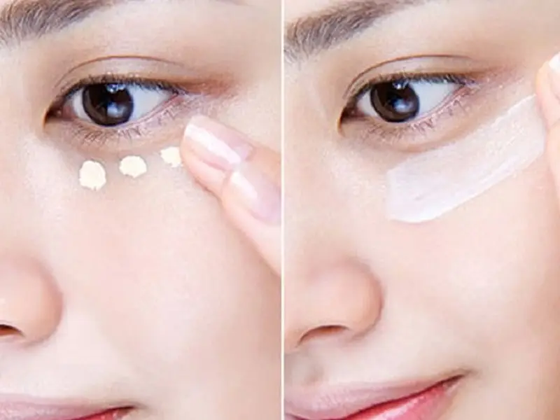 Thoa dưỡng mắt chuyên dụng hoặc lựa chọn các thành phần từ thiên nhiên để đắp mắt