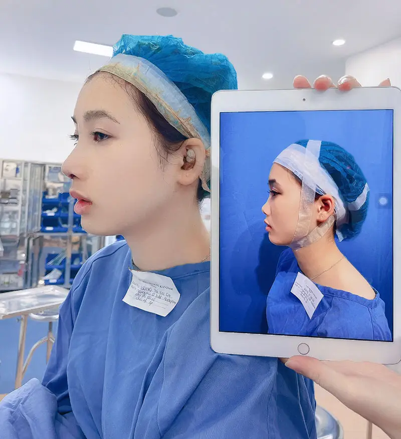 Chỉ sau vài giờ, bạn đã có thể về nhà và bắt đầu chăm sóc hậu phẫu