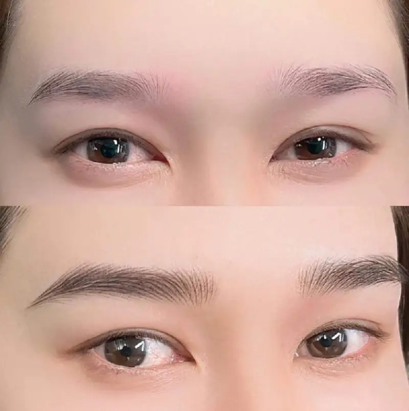 Lông mày sau điêu khắc có thể chỉnh sửa lại được sau khoảng 4 - 6 tuần