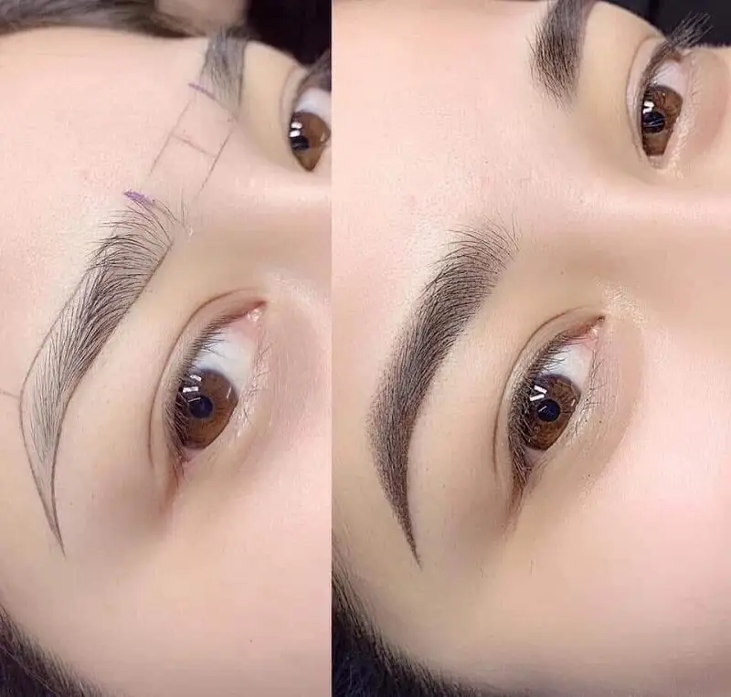 Tạo dáng mày đẹp, cân đối và thanh thoát