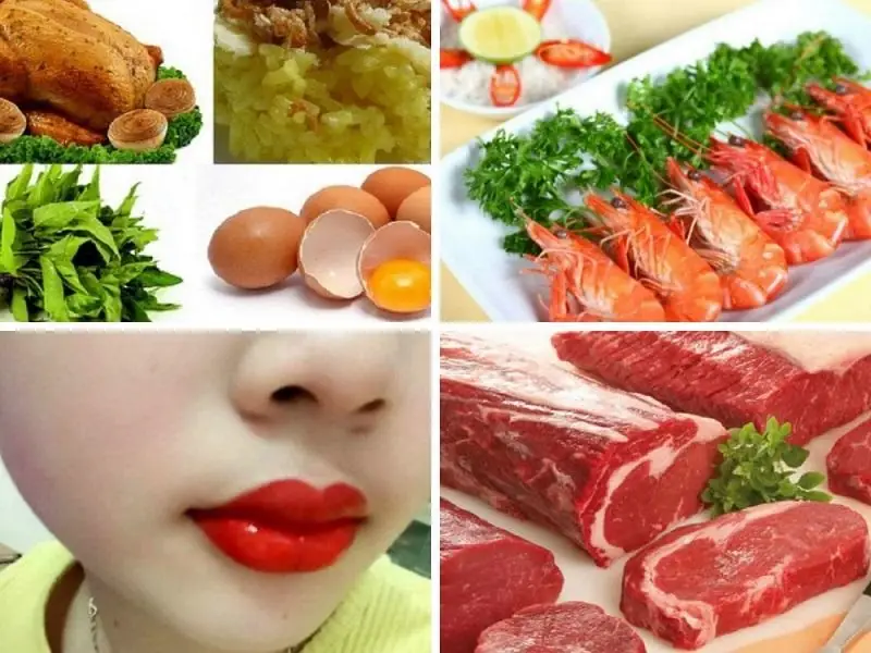 Tránh ăn các thực phẩm làm chậm quá trình lành của môi