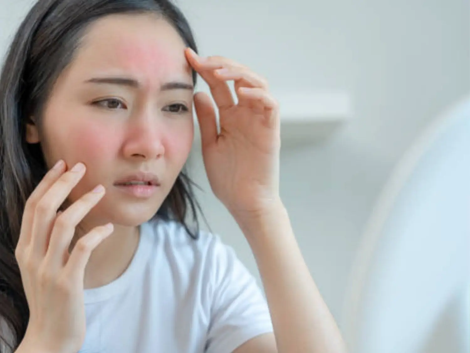 Da tổn thương nông, đỏ da