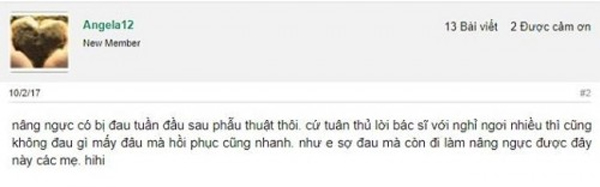 phẫu thuật nâng ngực có đau không review phẫu thuật nâng ngực có đau không