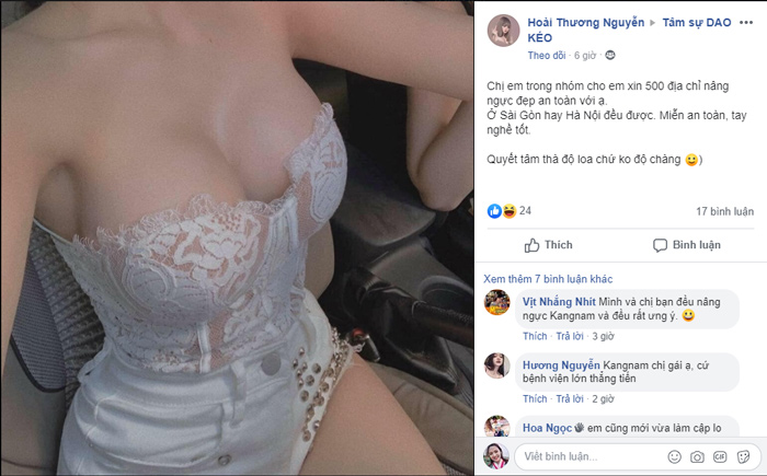 nâng ngực nội soi ở đâu tốt