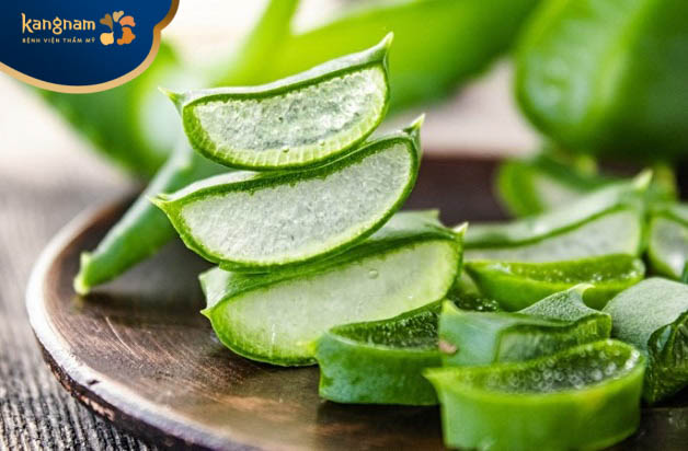 Điều trị mụn tại nhà bằng nha đam (lô hội)