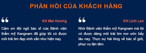 cắt môi trái tim ở đâu đẹp kangnam 