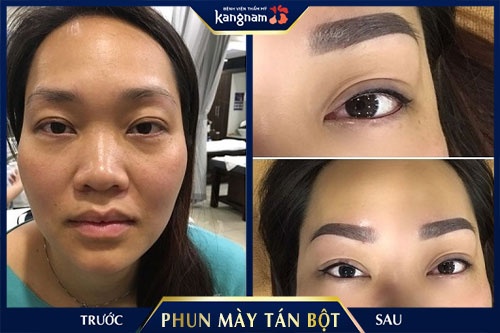 tán bột lông mày được bao lâu