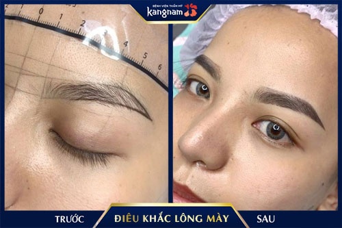 điêu khắc chân mày bao lâu thì lên màu kangnam điêu khắc chân mày bao lâu thì lên màu kangnam