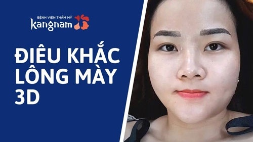 điêu khắc chân mày 3d