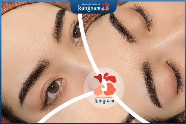 Sự khác nhau giữa phun thêu tán bột và điêu khắc chân mày