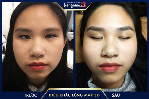 điêu khắc chân mày