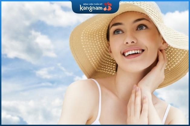 Tắm trắng xong có bị bắt nắng không?