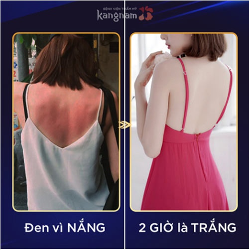 tắm trắng có tác hại gì