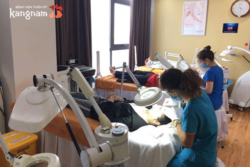 Trị sẹo té xe tại Kangnam Kangnam hiện đang áp dụng rất thành công các công nghệ trị sẹo