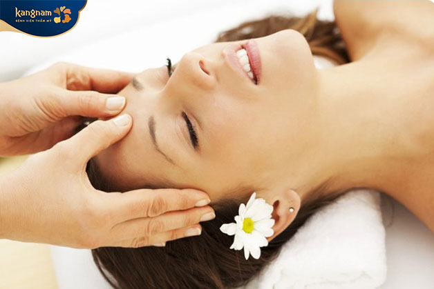 Cách massage mặt
