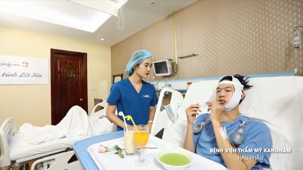 Sau phẫu thuật Minh Hoàng phải đối diện với rất nhiều cơn đau nhức