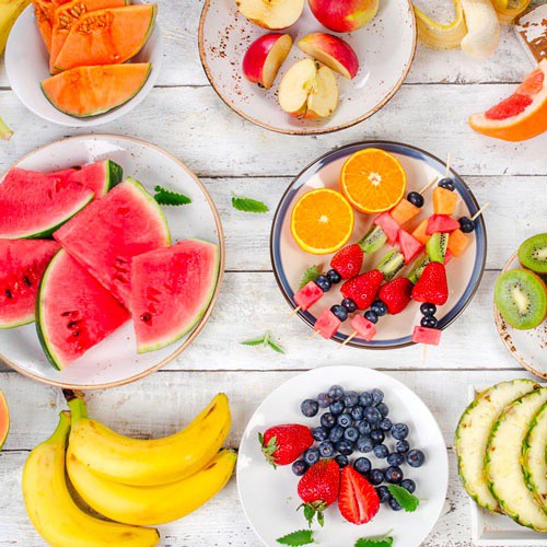 Chê độ ăn Địa Trung Hải tăng cường chất xơ và vitamin từ các loại hoa quả giảm béo mùa hè