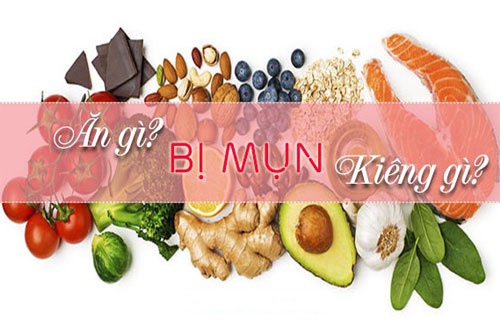 bị mụn nên ăn gì