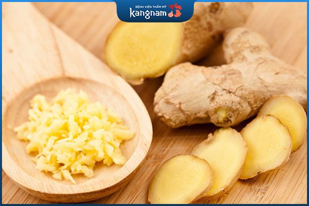 Loại bỏ mùi cơ thể bằng gừng tươi