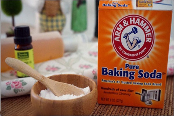 baking soda trị thâm vùng kín