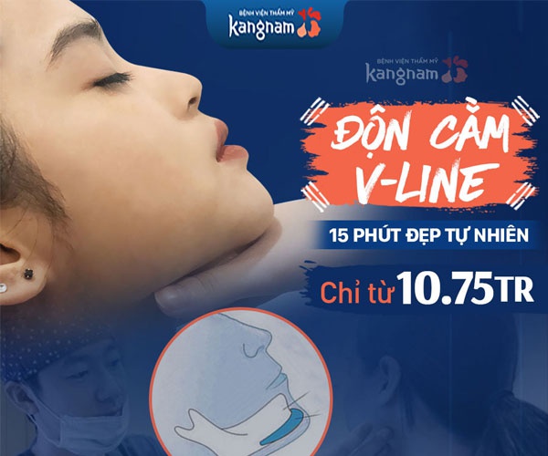 độn cằm v line