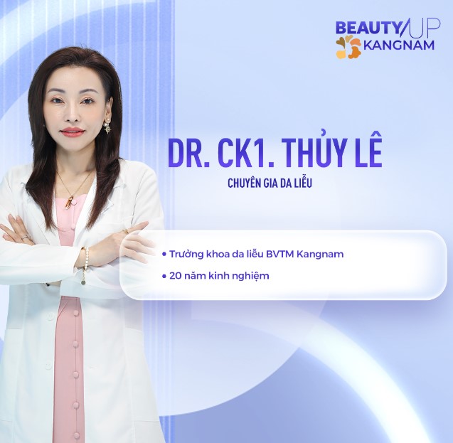 Tại Kangnam có đội ngũ bác sĩ da liễu nhiều năm kinh nghiệm