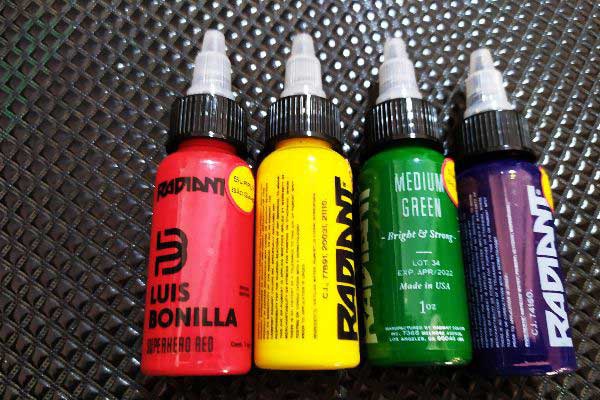 Mực xăm môi kém chất lượng