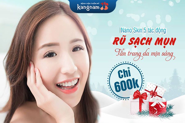 trị mụn công nghệ nano skin