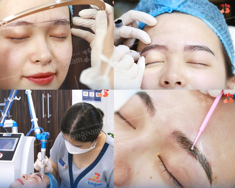 Tay nghề của chuyên viên phun chân mày