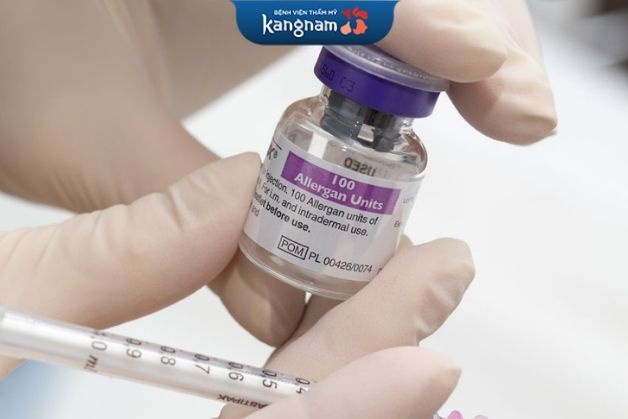 Liều tiêm botox xóa nhăn trán